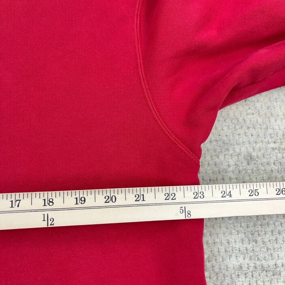 Jordan Hoodie Men XL Red‎ Black Sweatshirt Jump Man Air Y2K Loose Fit Adult